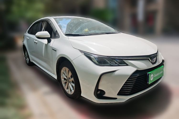 Used Toyota Corolla 2021 Dual-Motor 1.8L E-CVT Elite Edition Front Right 45 Deg