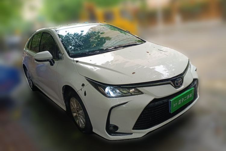 Used Toyota Corolla 2021 Dual-Engine 1.8L E-CVT Pioneer Edition Front Right 45 Deg