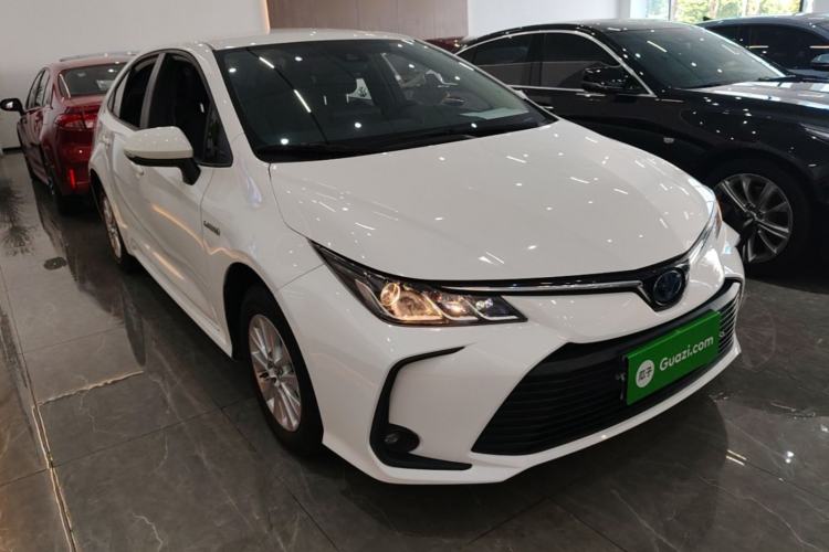 Used Toyota Corolla 2021 Dual-Engine 1.8L E-CVT Pioneer Edition Front Right 45 Deg