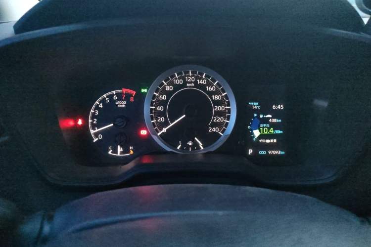 Used Toyota Corolla 2021 TNGA 1.5L CVT Pioneer Edition Instrument Cluster