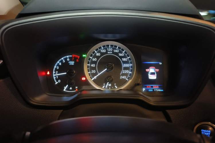 Used Toyota Corolla 2021 TNGA 1.5L CVT Elite Edition Instrument Cluster
