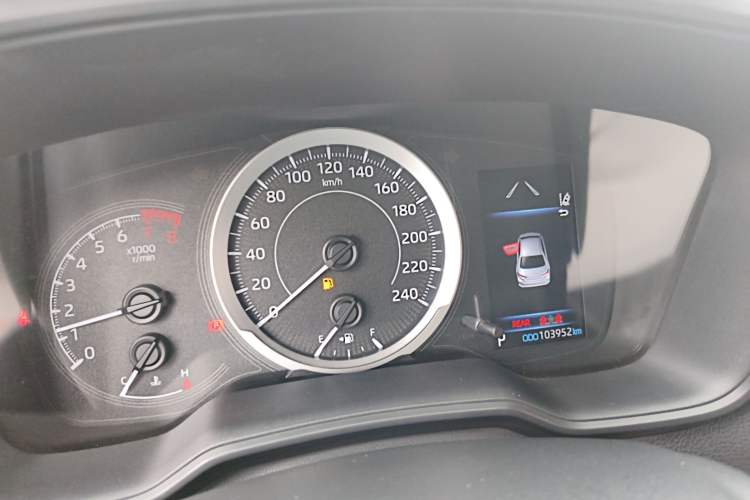 Used Toyota Corolla 2021 TNGA 1.5L CVT Pioneer Edition Instrument Cluster