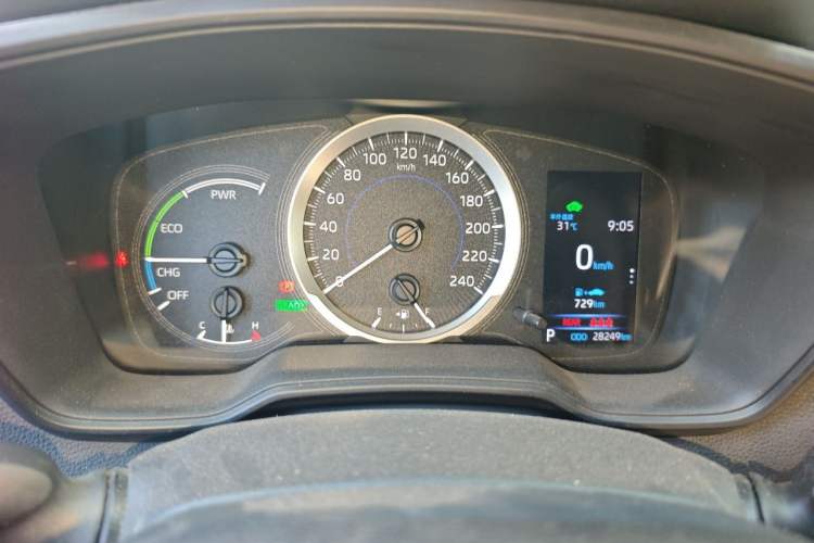 Used Toyota Corolla 2021 Dual-Motor 1.8L E-CVT Elite Edition Instrument Cluster