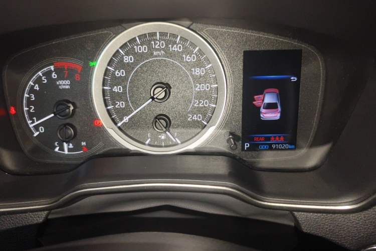 Used Toyota Corolla 2021 1.2T S-CVT Luxury Edition Instrument Cluster