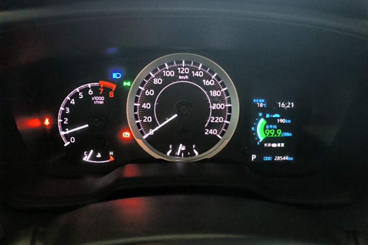 Used Toyota Corolla 2021 TNGA 1.5L CVT Pioneer Edition Instrument Cluster