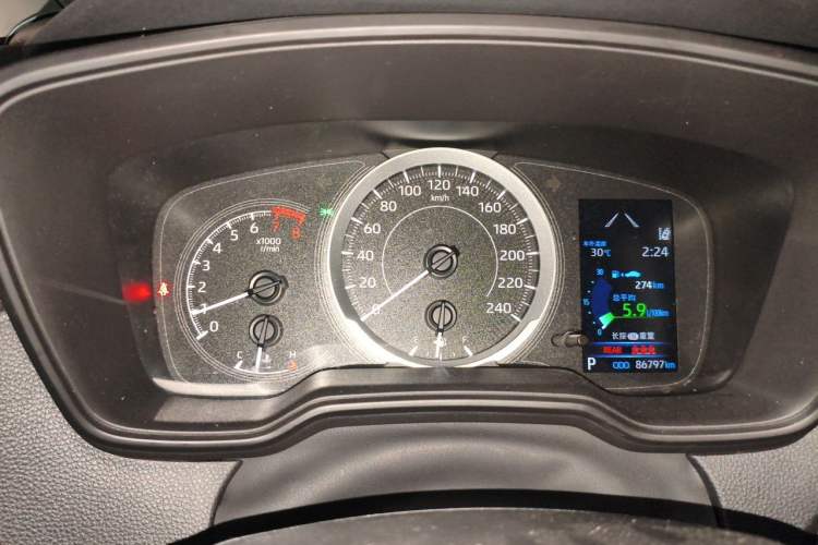 Used Toyota Corolla 2021 TNGA 1.5L CVT Elite Edition Instrument Cluster