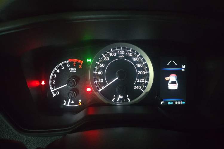 Used Toyota Corolla 2021 1.2T S-CVT Elite Edition Instrument Cluster