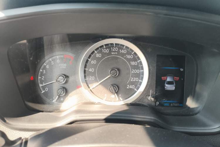 Used Toyota Corolla 2021 TNGA 1.5L CVT Pioneer Edition Instrument Cluster