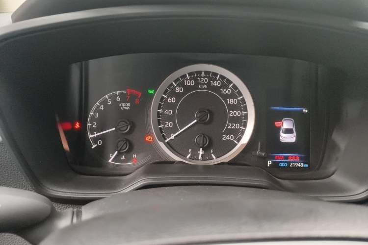 Used Toyota Corolla 2021 TNGA 1.5L CVT Pioneer Edition Instrument Cluster