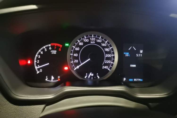 Used Toyota Corolla 2021 1.2T S-CVT Elite PLUS Edition Instrument Cluster