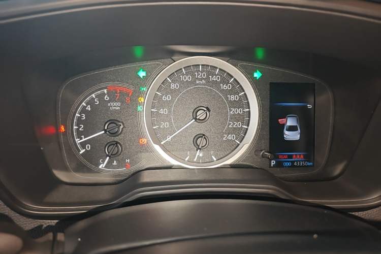 Used Toyota Corolla 2021 1.2T S-CVT Elite PLUS Edition Instrument Cluster