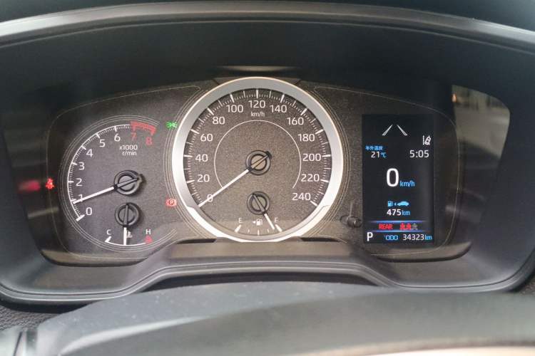 Used Toyota Corolla 2021 TNGA 1.5L CVT Pioneer Edition Instrument Cluster