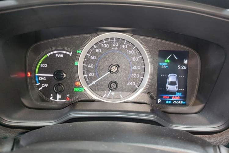 Used Toyota Corolla 2021 Dual-Motor 1.8L E-CVT Elite Edition Instrument Cluster