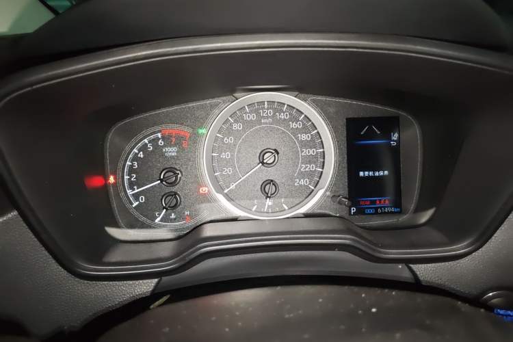 Used Toyota Corolla 2021 1.2T S-CVT Elite Edition Instrument Cluster