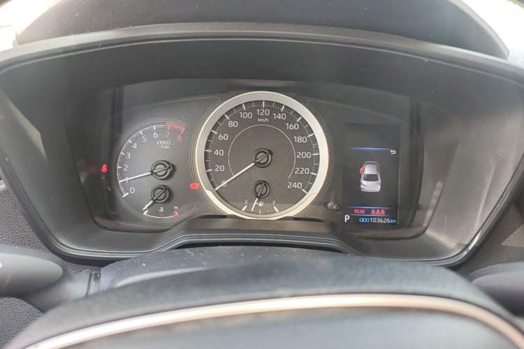 Used Toyota Corolla 2021 TNGA 1.5L CVT Pioneer Edition Instrument Cluster