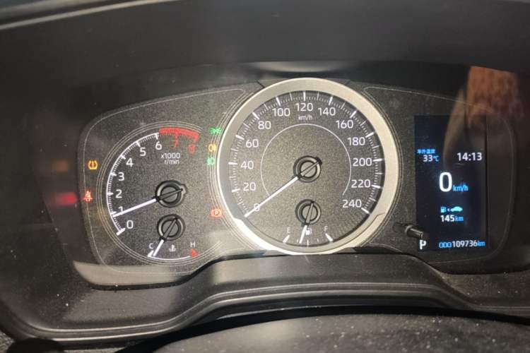 Used Toyota Corolla 2021 1.2T S-CVT Elite Edition Instrument Cluster