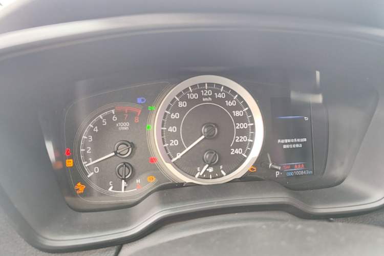Used Toyota Corolla 2021 1.2T S-CVT Pioneer Edition Instrument Cluster