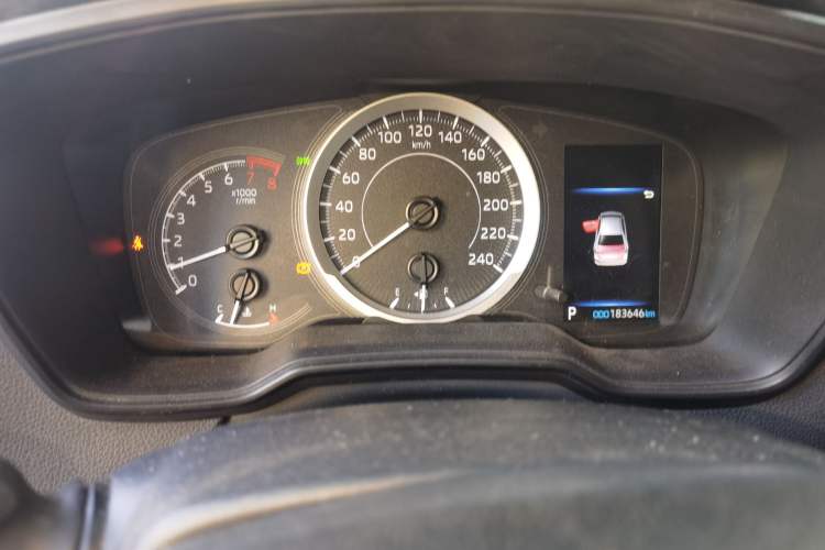 Used Toyota Corolla 2021 TNGA 1.5L CVT Pioneer Edition Instrument Cluster