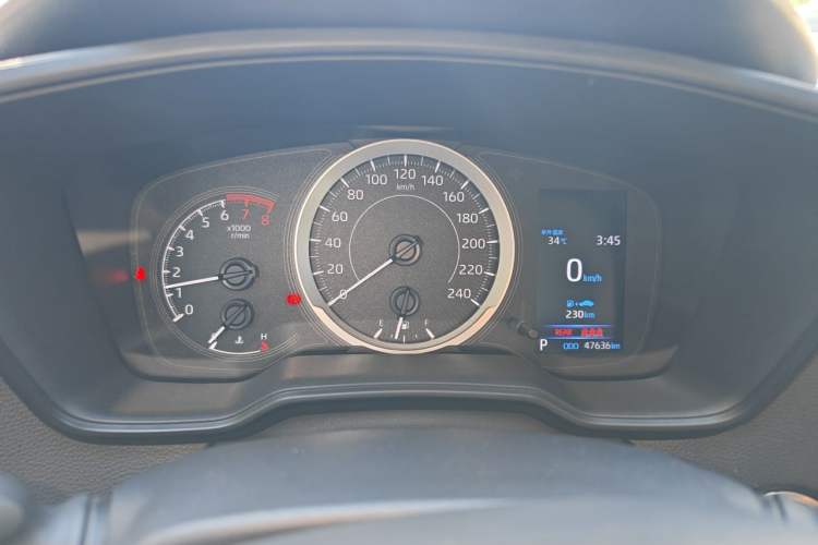 Used Toyota Corolla 2021 1.2T S-CVT Elite SPORT Edition Instrument Cluster