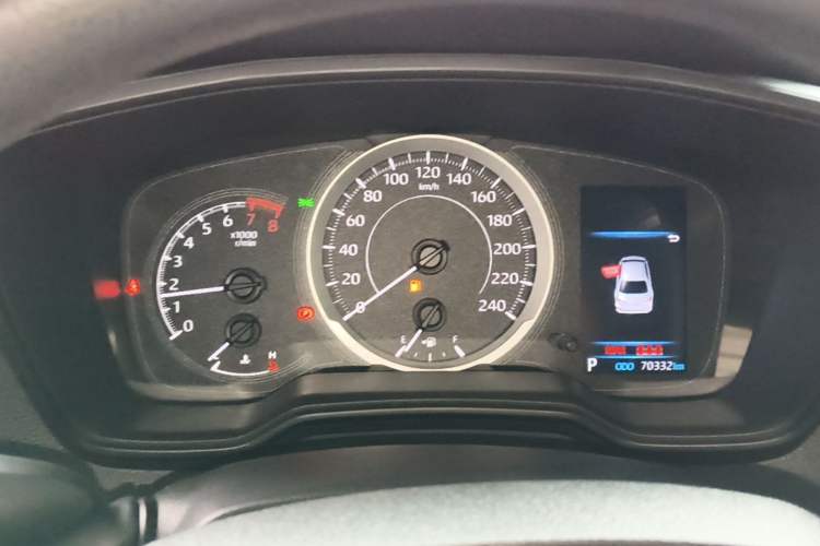 Used Toyota Corolla 2021 TNGA 1.5L CVT Pioneer Edition Instrument Cluster