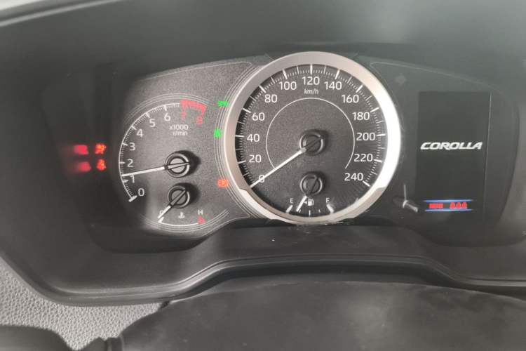Used Toyota Corolla 2021 TNGA 1.5L CVT Pioneer Edition Instrument Cluster