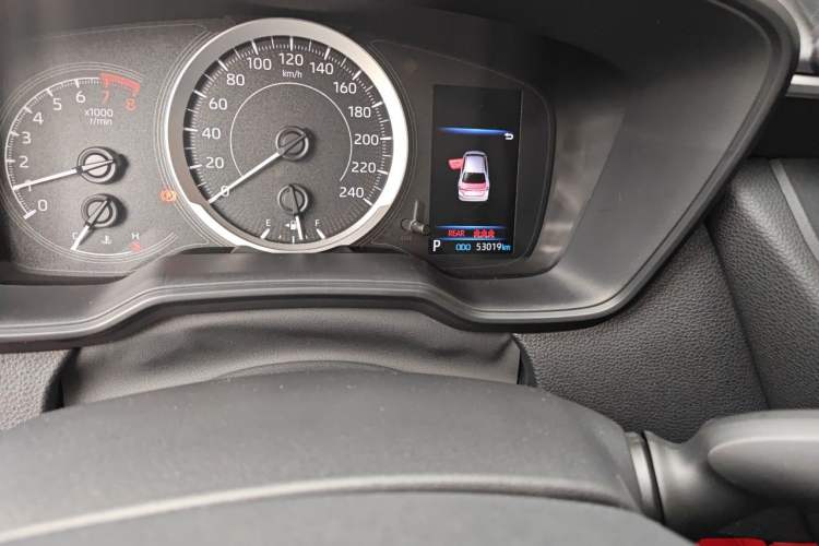 Used Toyota Corolla 2021 TNGA 1.5L CVT Pioneer Edition Odometer Close Up