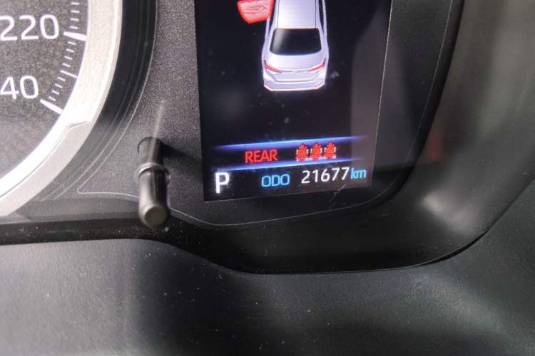 Used Toyota Corolla 2021 1.2T S-CVT Elite PLUS Edition Odometer Close Up