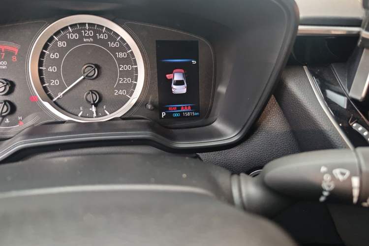 Used Toyota Corolla 2021 1.2T S-CVT Elite PLUS Edition Odometer Close Up