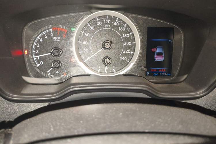 Used Toyota Corolla 2021 1.2T S-CVT Elite Edition Odometer Close Up