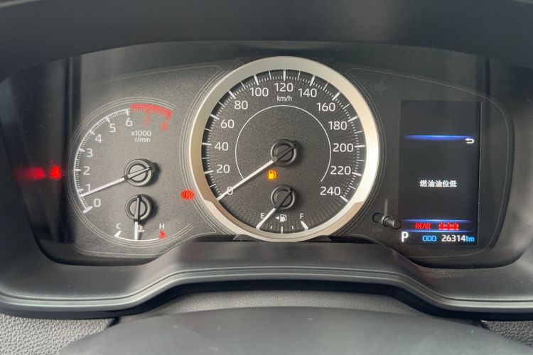 Used Toyota Corolla 2021 1.2T S-CVT Elite PLUS Edition Odometer Close Up