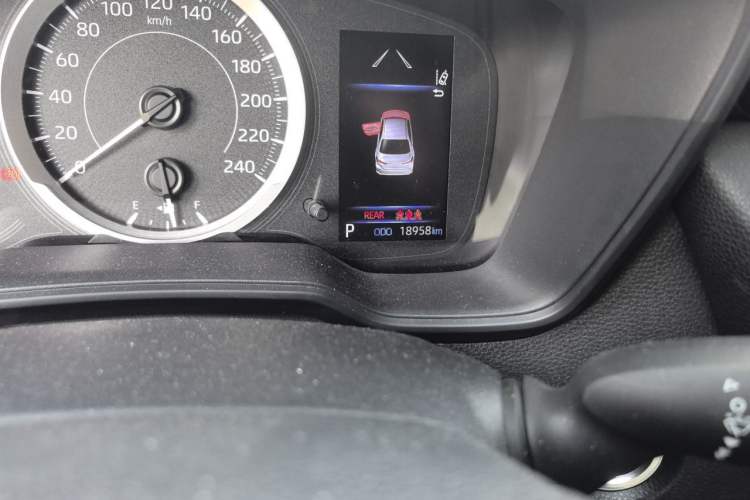 Used Toyota Corolla 2021 1.2T S-CVT Elite PLUS Edition Odometer Close Up