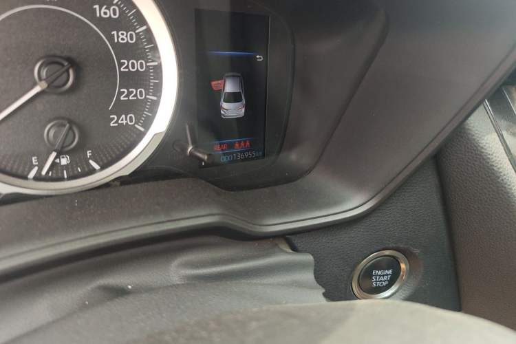 Used Toyota Corolla 2021 1.2T S-CVT Elite PLUS Edition Odometer Close Up