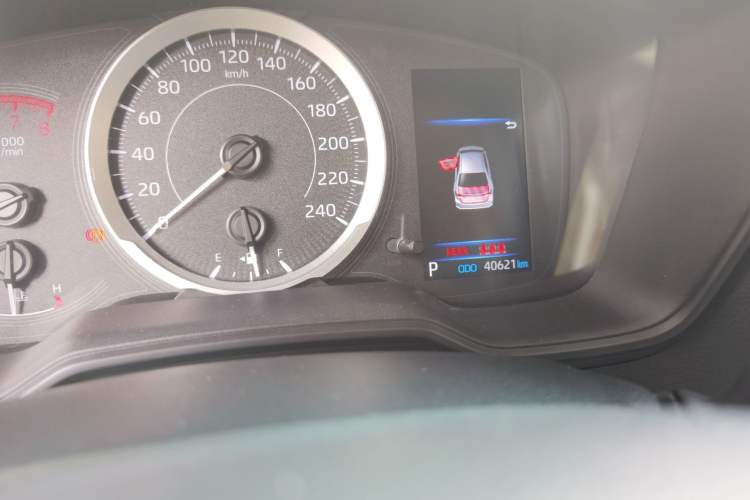 Used Toyota Corolla 2021 1.2T S-CVT Elite PLUS Edition Odometer Close Up