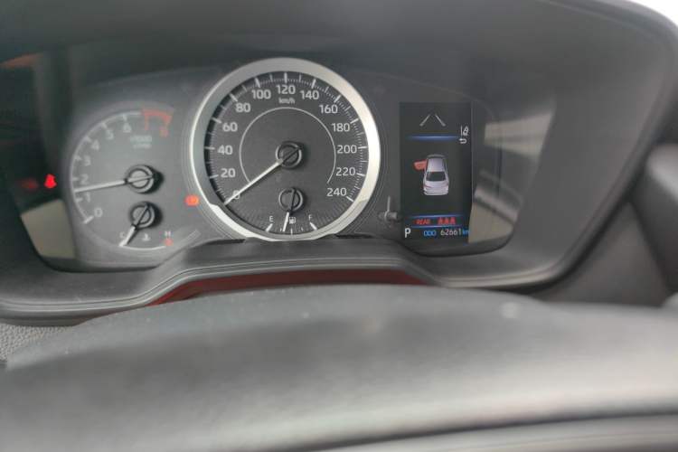 Used Toyota Corolla 2021 TNGA 1.5L CVT Pioneer Edition Odometer Close Up
