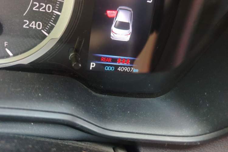Used Toyota Corolla 2021 1.2T S-CVT Elite PLUS Edition Odometer Close Up