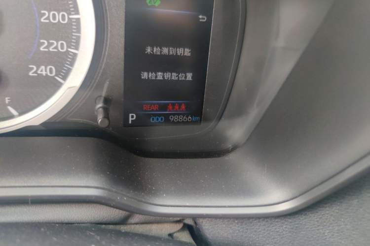 Used Toyota Corolla 2021 Dual-Motor 1.8L E-CVT Elite Edition Odometer Close Up