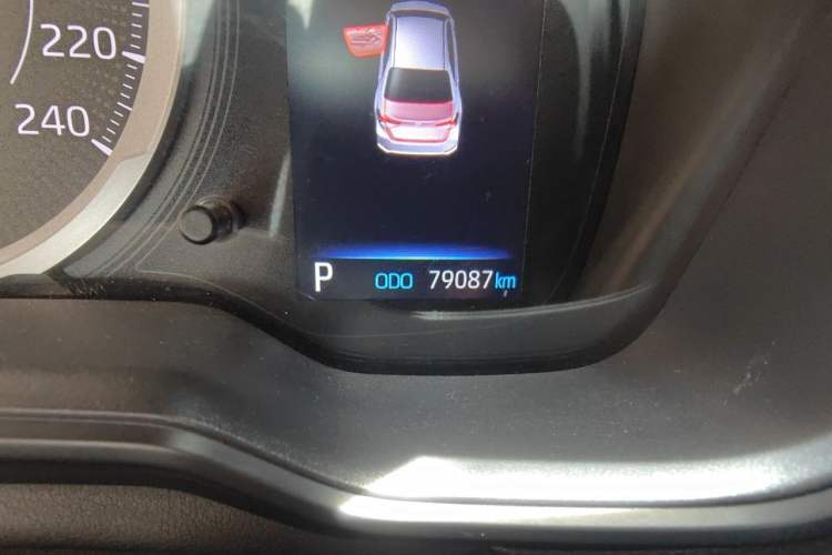 Used Toyota Corolla 2021 TNGA 1.5L CVT Pioneer Edition Odometer Close Up