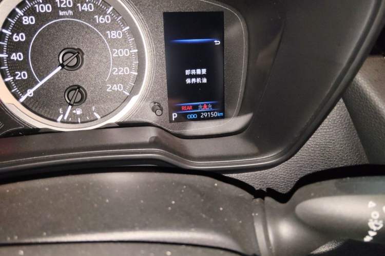 Used Toyota Corolla 2021 1.2T S-CVT Elite PLUS Edition Odometer Close Up