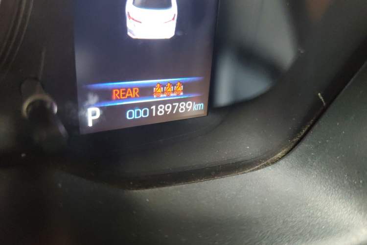 Used Toyota Corolla 2021 Dual-Engine 1.8L E-CVT Pioneer Edition Odometer Close Up