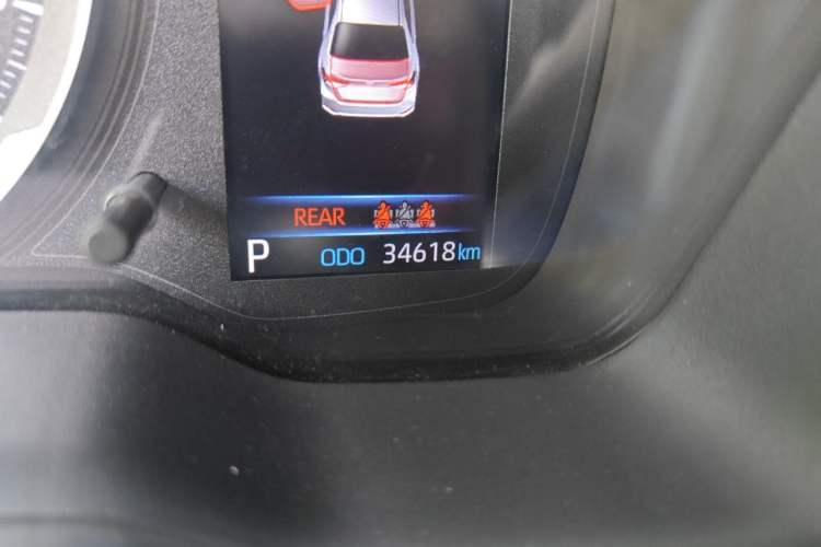 Used Toyota Corolla 2021 1.2T S-CVT Elite Edition Odometer Close Up