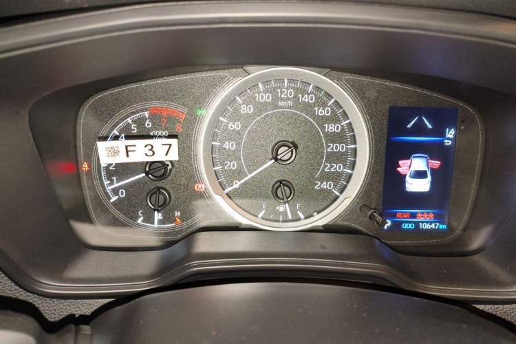 Used Toyota Corolla 2021 1.2T S-CVT Elite PLUS Edition Odometer Close Up