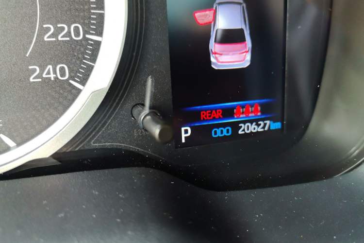 Used Toyota Corolla 2021 1.2T S-CVT Elite PLUS Edition Odometer Close Up