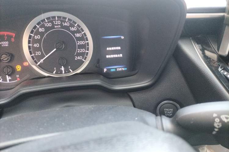 Used Toyota Corolla 2021 1.2T S-CVT Elite PLUS Edition Odometer Close Up