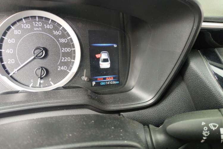 Used Toyota Corolla 2021 TNGA 1.5L CVT Elite Edition Odometer Close Up