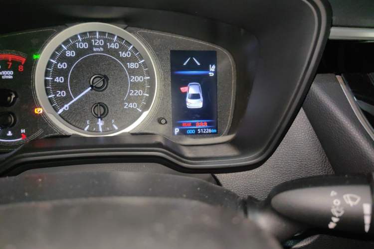 Used Toyota Corolla 2021 1.2T S-CVT Elite Edition Odometer Close Up