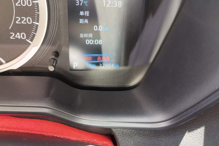 Used Toyota Corolla 2021 1.2T S-CVT Elite PLUS Edition Odometer Close Up