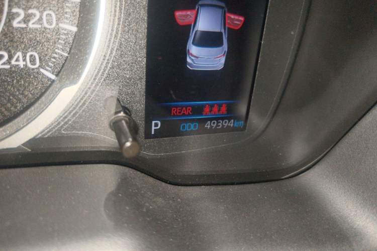 Used Toyota Corolla 2021 1.2T S-CVT Pioneer PLUS Edition Odometer Close Up