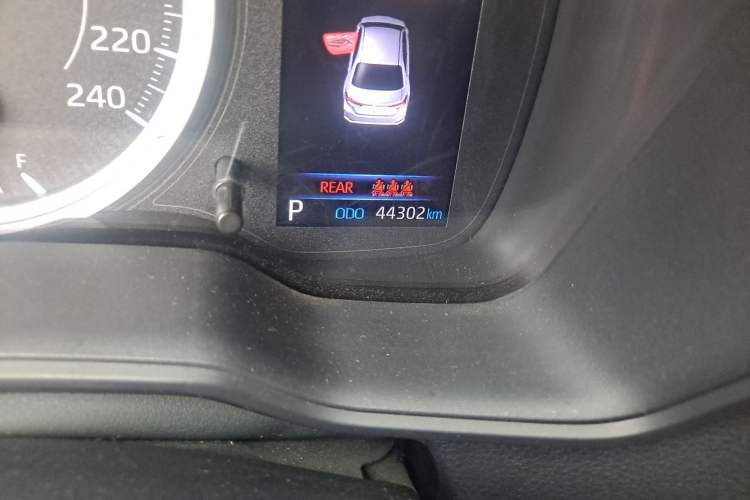 Used Toyota Corolla 2021 1.2T S-CVT Elite Edition Odometer Close Up