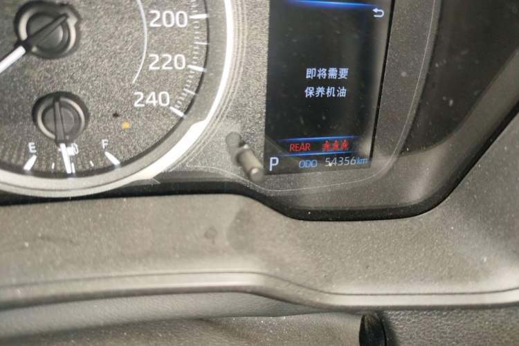 Used Toyota Corolla 2021 1.2T S-CVT Pioneer Edition Odometer Close Up