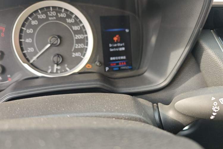 Used Toyota Corolla 2021 TNGA 1.5L CVT Elite Edition Odometer Close Up